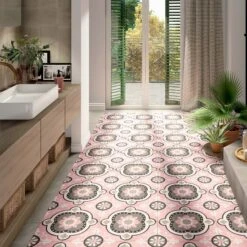 Hanoi Rose Patterned Tile 8 Hanoi Rose Patterned Tile -Kitchen Store 1