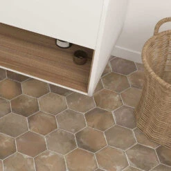 Croft Cotto Hexagon Tile 6 Croft Cotto Hexagon Tile -Kitchen Store 114681 1 1