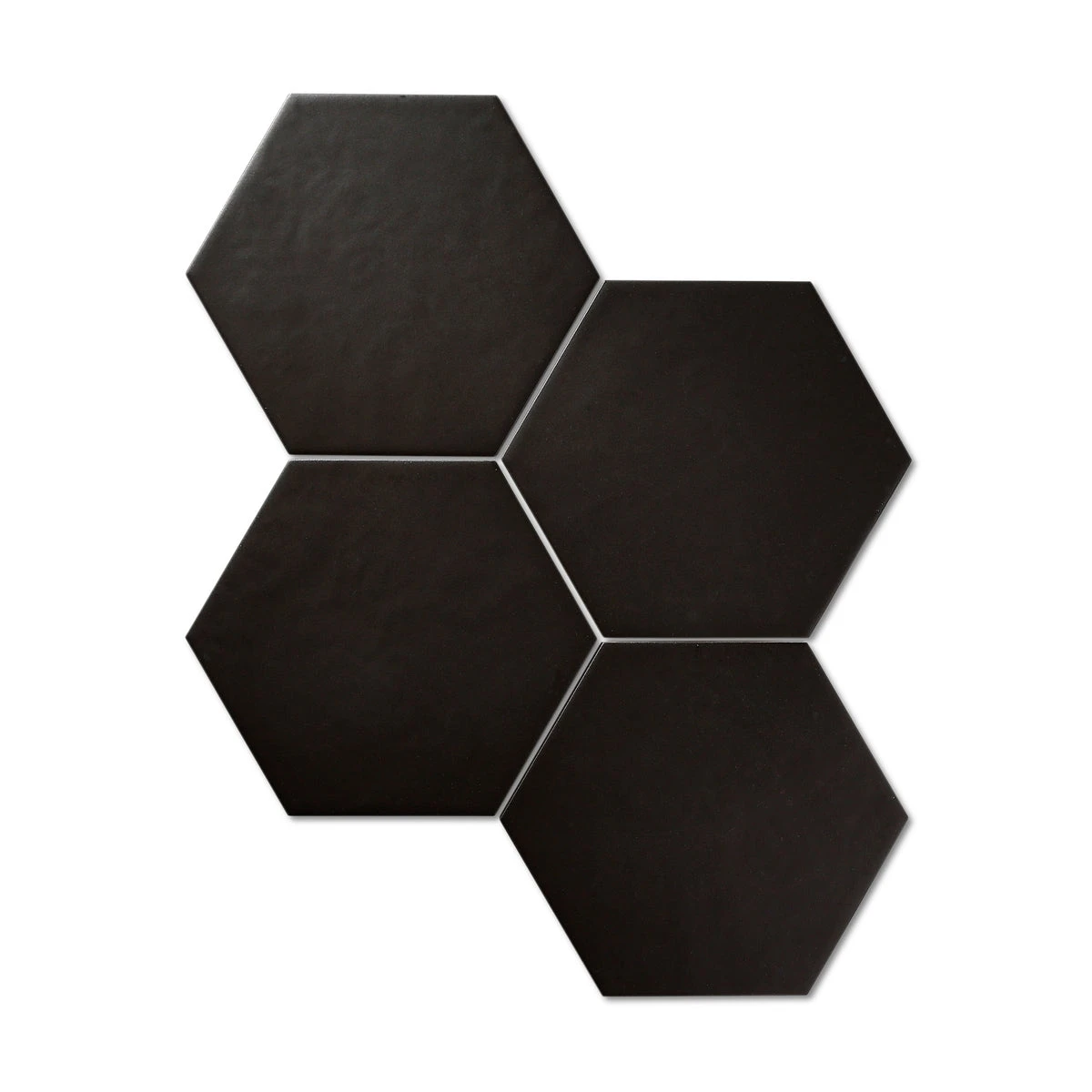 Mono Black Hexagon Tile 2 Mono Black Hexagon Tile - Image 2