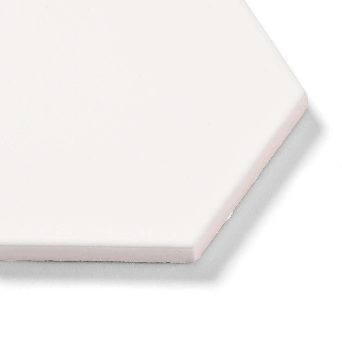 Mini Hex White Matt Hexagon Tile 2 Mini Hex White Matt Hexagon Tile - Image 2
