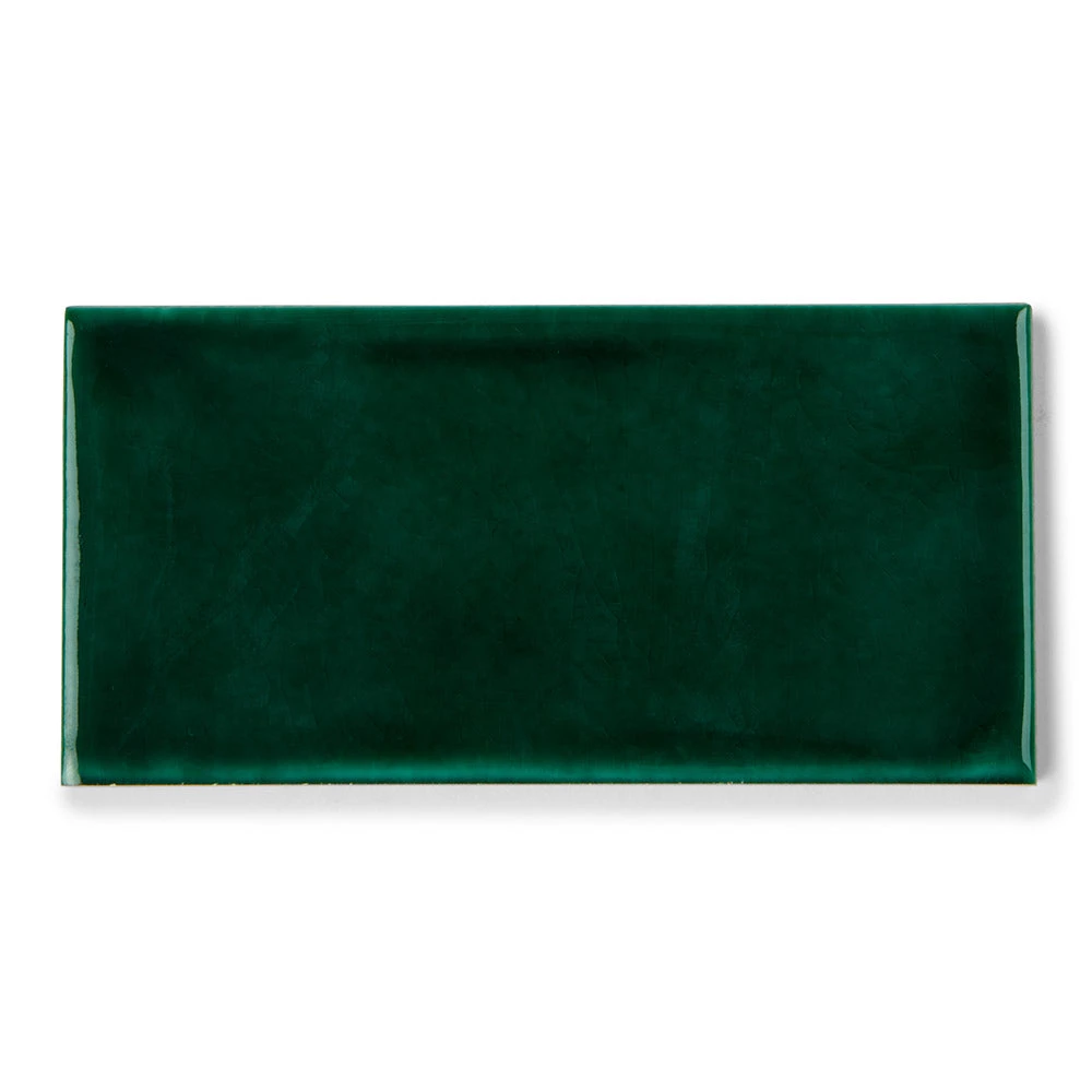 Crackle Bottle Green Wall Tile 2 Crackle Bottle Green Wall Tile - Image 2