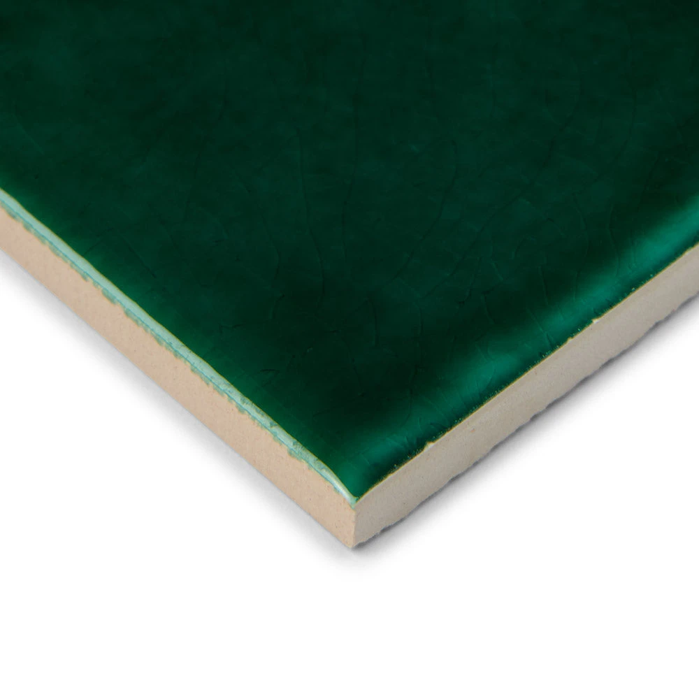 Crackle Bottle Green Wall Tile 4 Crackle Bottle Green Wall Tile - Image 4