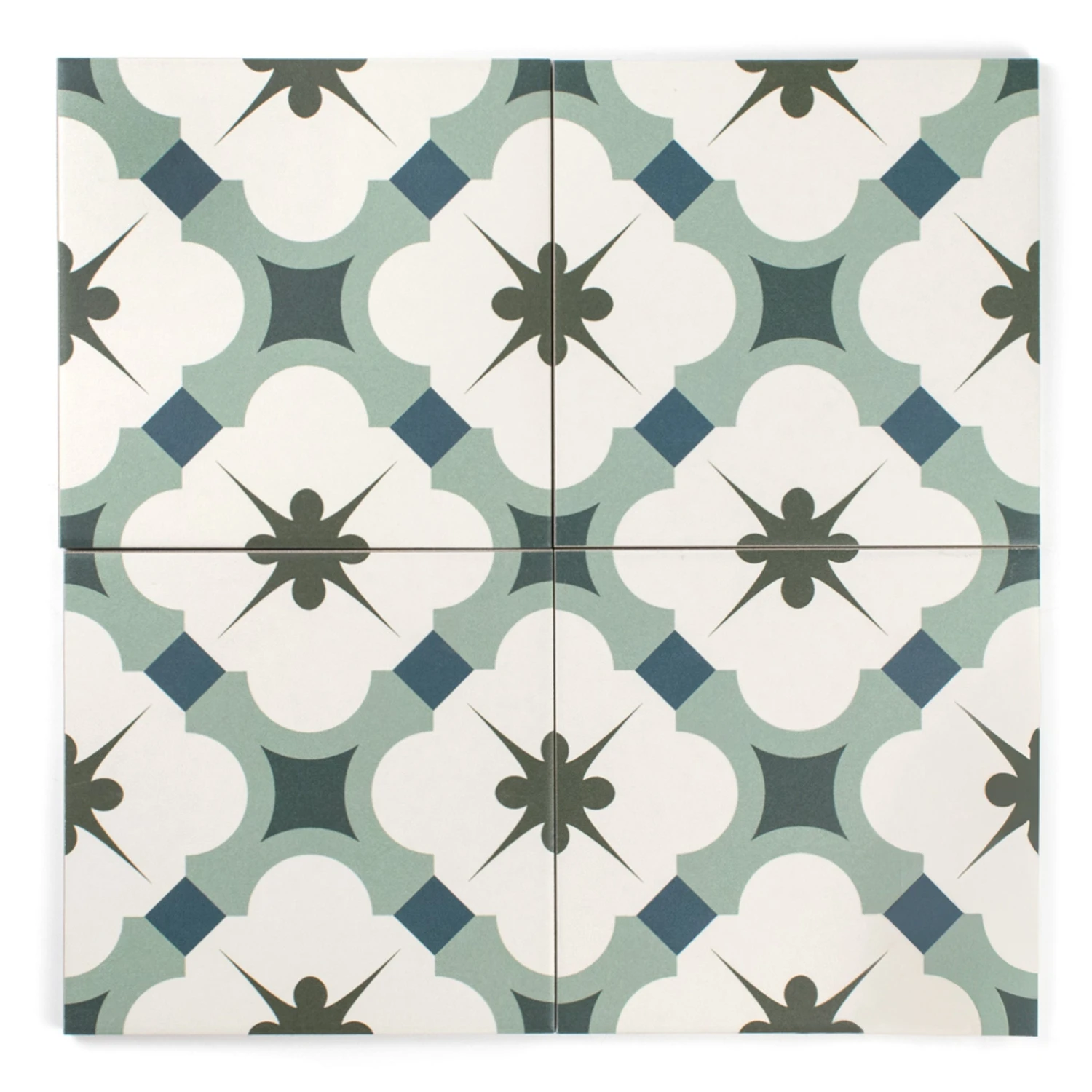 Amara Azul Patterned Tile 1 Amara Azul Patterned Tile
