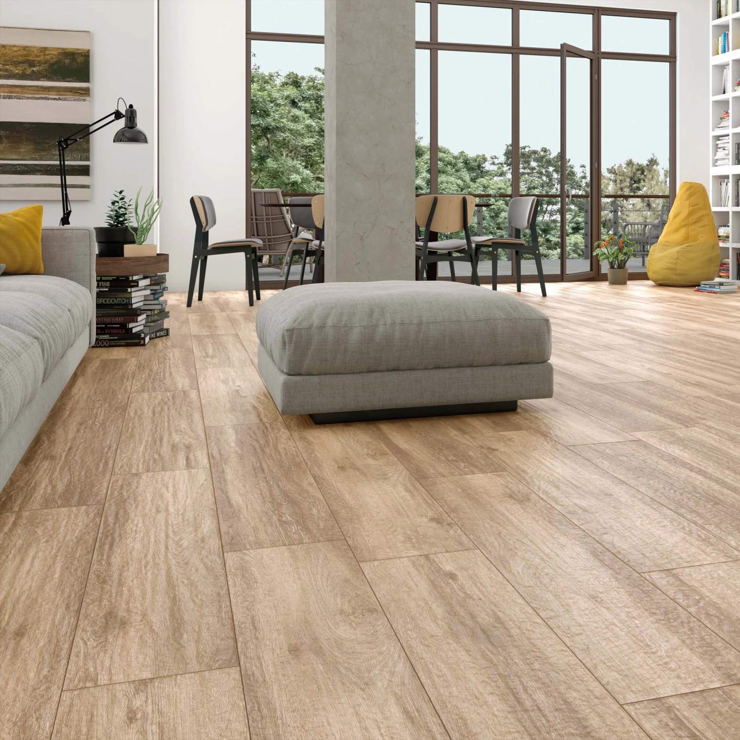 Ascot Oak Wood Effect Tile 1 Ascot Oak Wood Effect Tile