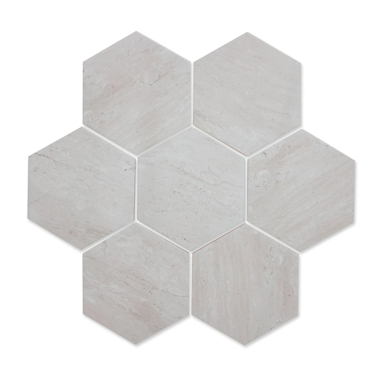 Atrium Grey Hex Hexagon Tile 2 Atrium Grey Hex Hexagon Tile - Image 2