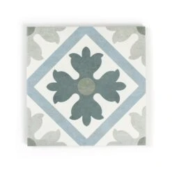 Bella Blue Pattern Tile 9 Bella Blue Pattern Tile -Kitchen Store Bella Blue 10