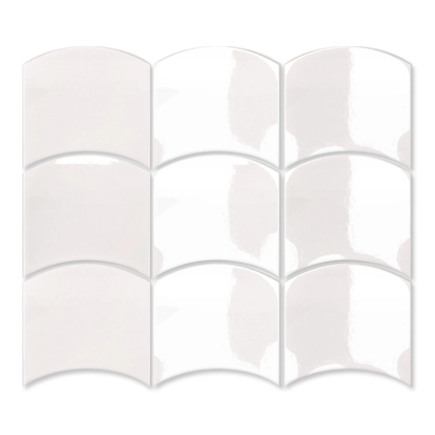 Bondi White Wall Tile 2 Bondi White Wall Tile - Image 2