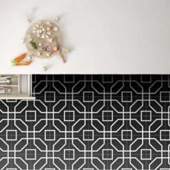 Byron Black Decor Floor Tile -Kitchen Store Byron Black Decor 07