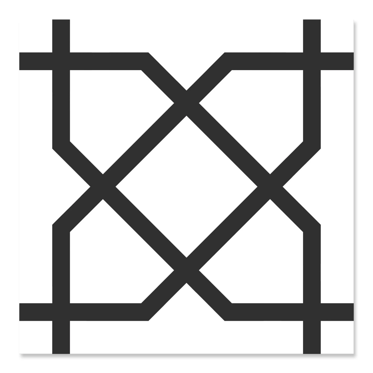 Byron White Decor Floor Tile 2 Byron White Decor Floor Tile - Image 2