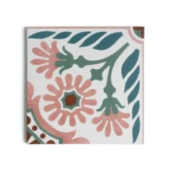 Carnaby Pink Patterned Tile 6 Carnaby Pink Patterned Tile -Kitchen Store Carnaby Pink 11