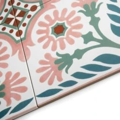 Carnaby Pink Patterned Tile 7 Carnaby Pink Patterned Tile -Kitchen Store Carnaby Pink 12 40514b85 3f3c 4e8e 8222 e82e151bd81c