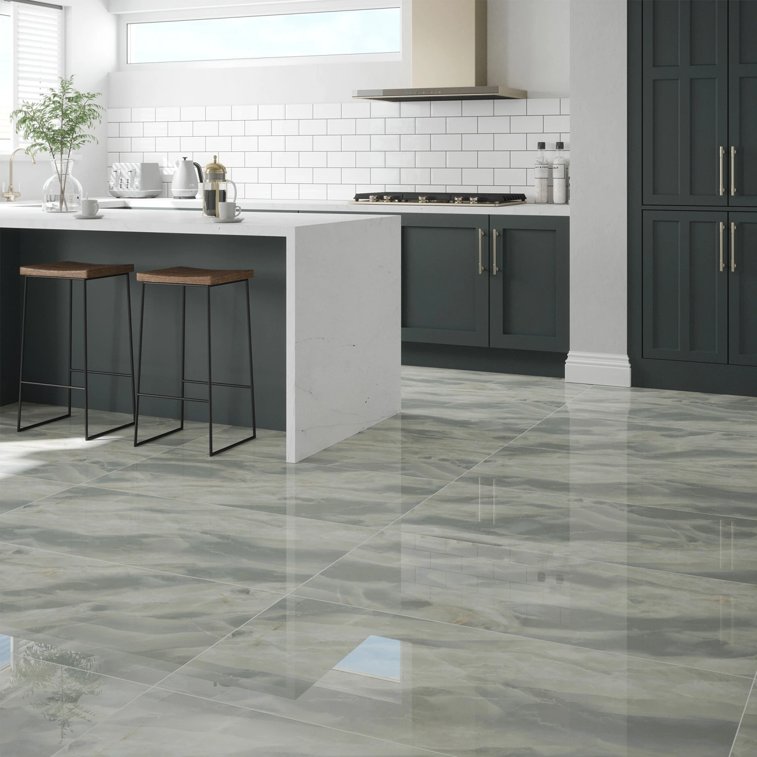 Destiny Emerald Polished Tile 1 Destiny Emerald Polished Tile