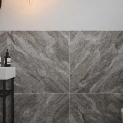 Destiny Grey Polished Tile 11 Destiny Grey Polished Tile -Kitchen Store Destiny Grey Polished 60x60 04