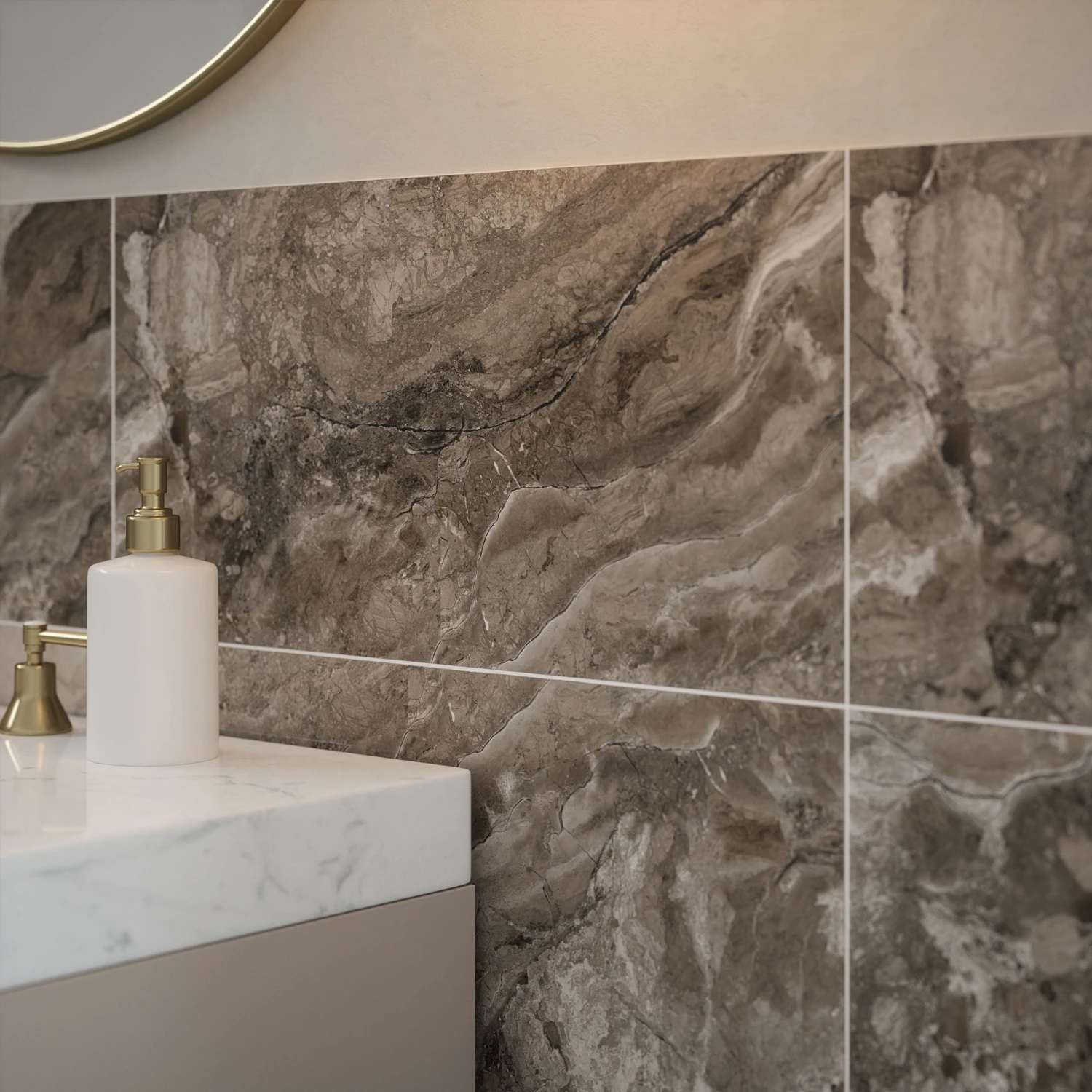 Destiny Warm Polished Wall Tile 4 Destiny Warm Polished Wall Tile - Image 4