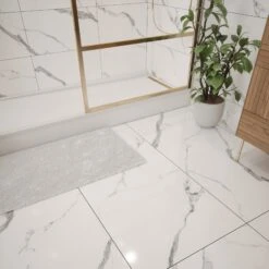 Destiny White Polished Tile 11 Destiny White Polished Tile -Kitchen Store Destiny White Polished 60x120 02