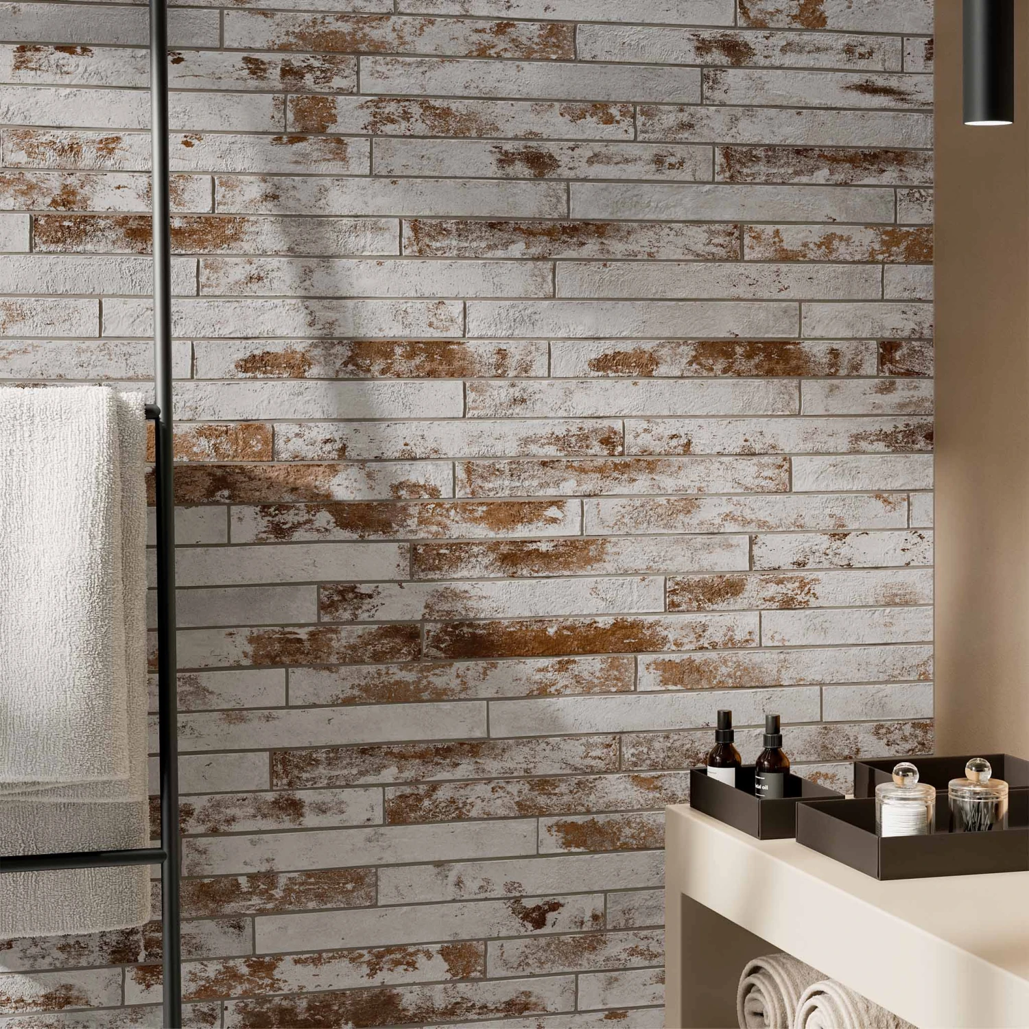 Detroit White Brick Tile 1 Detroit White Brick Tile