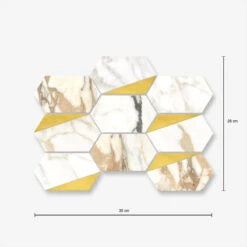 Divine Gold Mosaic Tile -Kitchen Store Divine Gold Mosaic 02