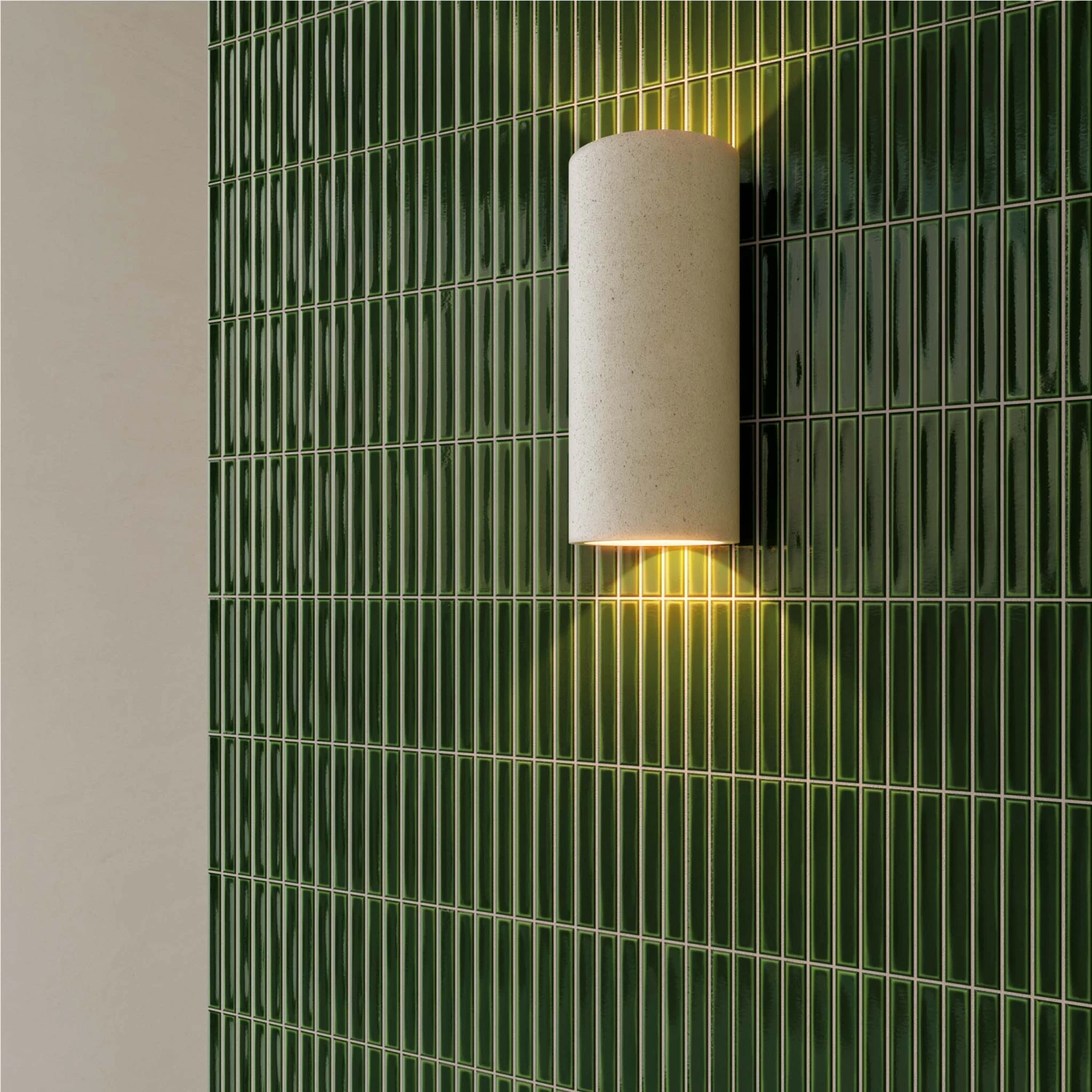 Glacé Bottle Green Kit Kat Tiles 4 Glacé Bottle Green Kit Kat Tiles - Image 4