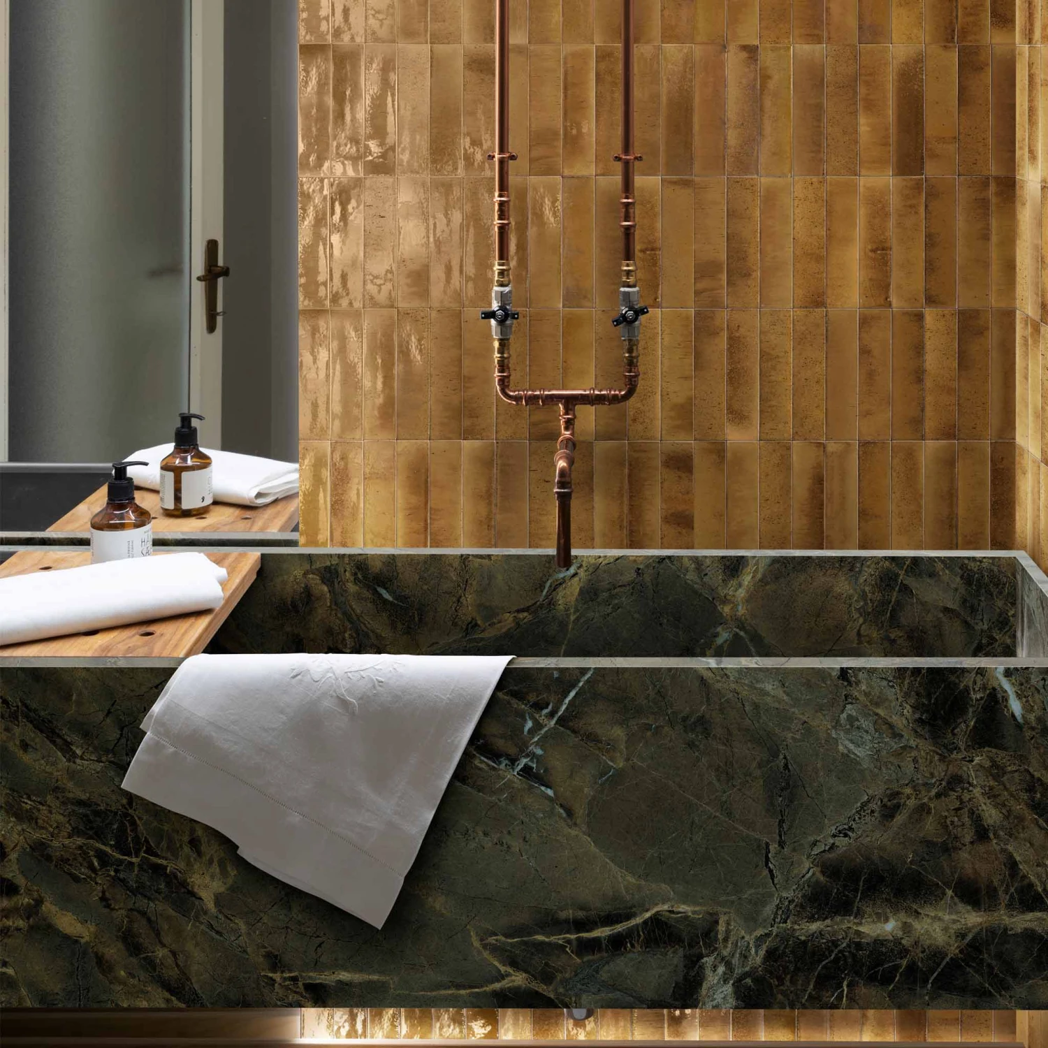 Dwell Ochre Tile 1 Dwell Ochre Tile