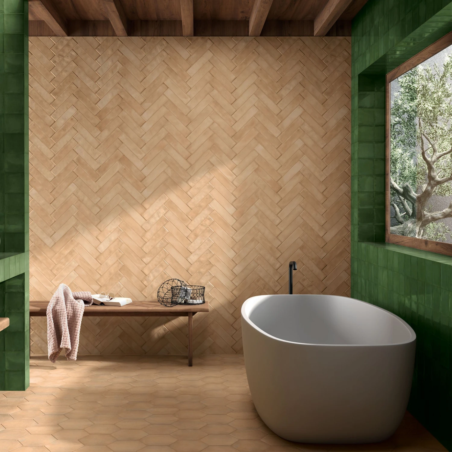 Fireclay Light Tile 2 Fireclay Light Tile - Image 2