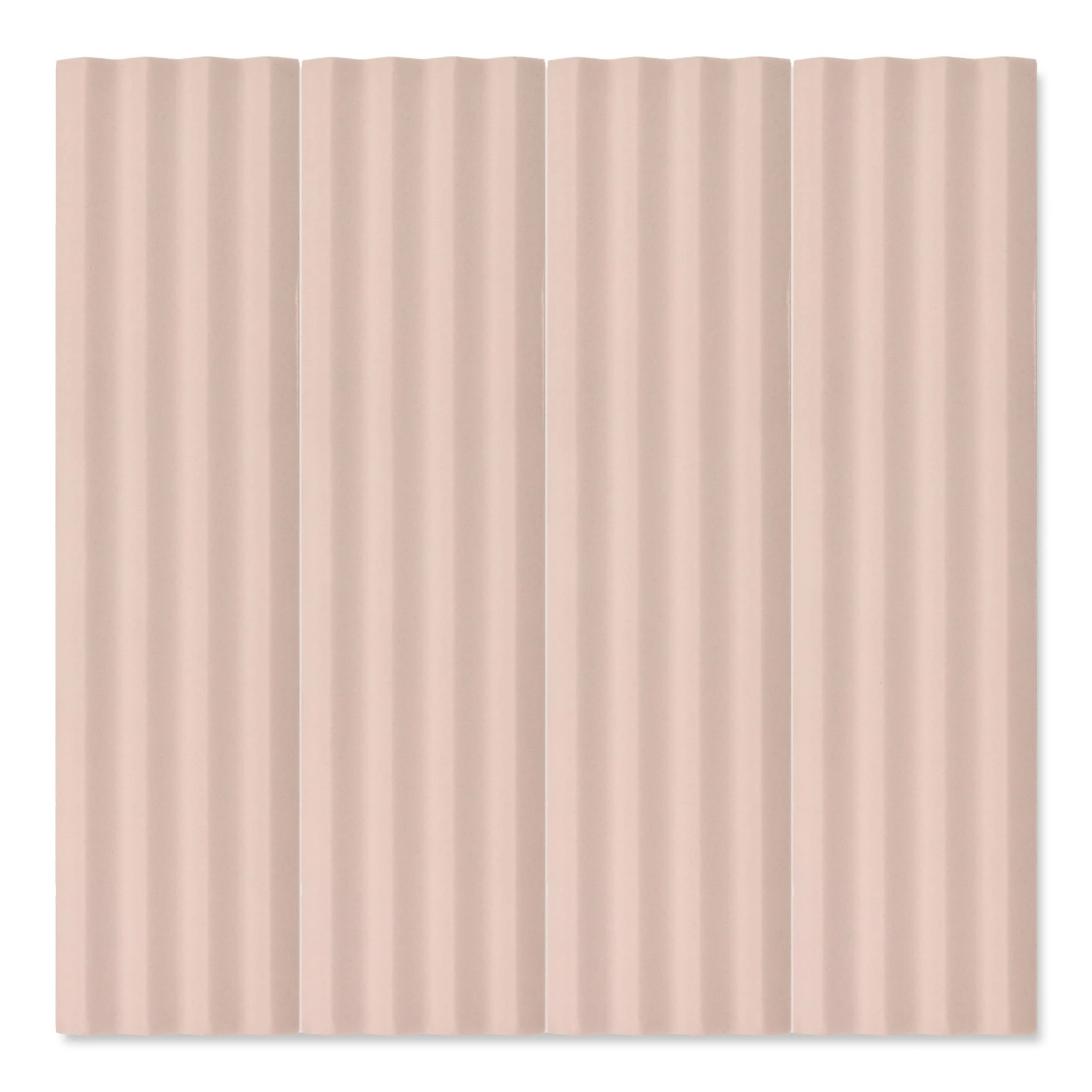Fluted Pink Decor Wall Tile 4 Fluted Pink Decor Wall Tile - Image 4