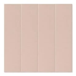 Fluted Pink Plain Wall Tile 5 Fluted Pink Plain Wall Tile -Kitchen Store Fluted Pink Plain 03