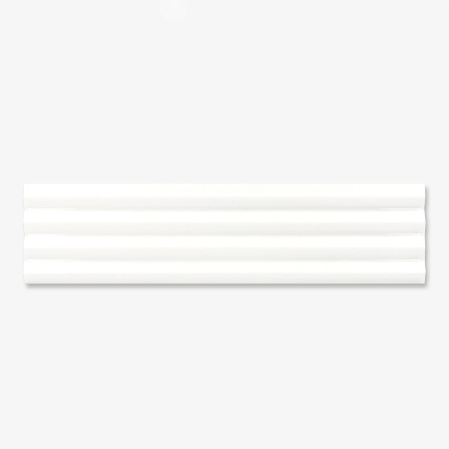 Fluted Snow Decor Wall Tile 2 Fluted Snow Decor Wall Tile - Image 2