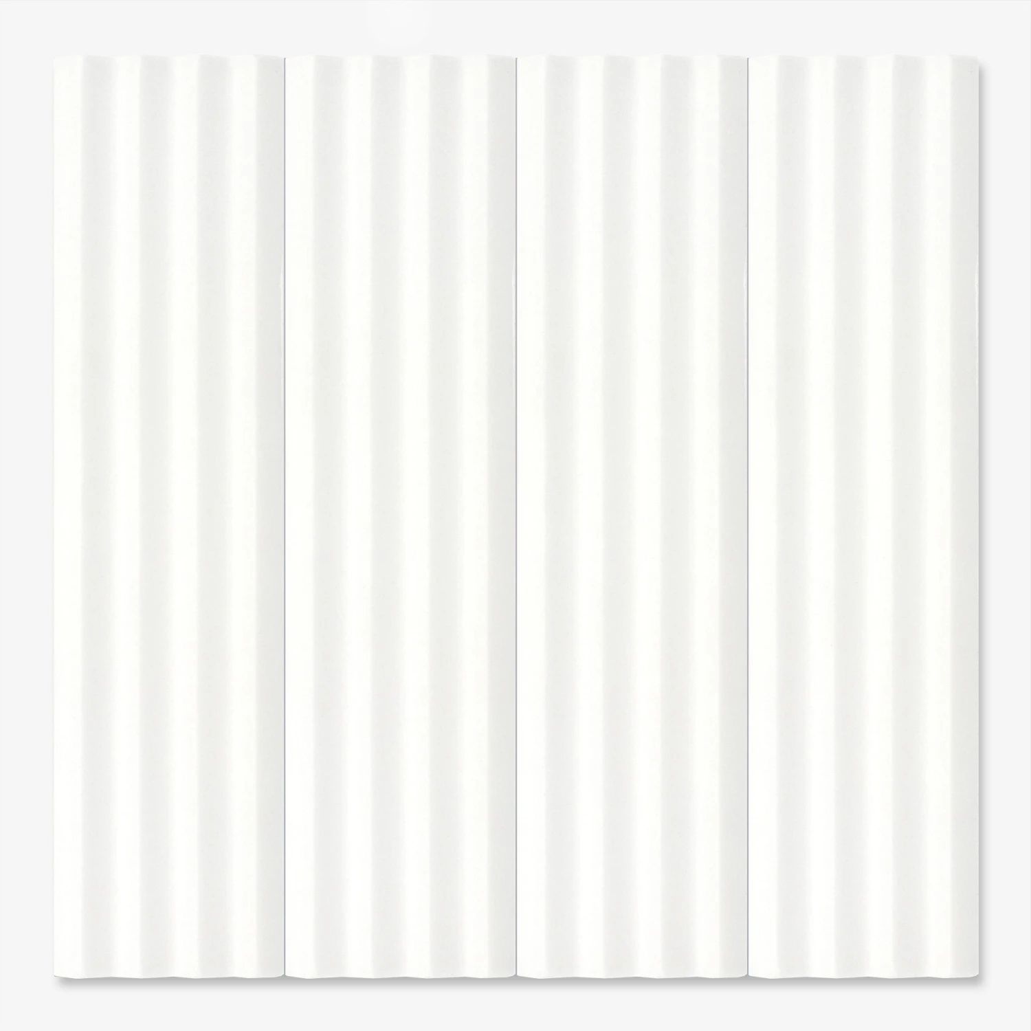Fluted Snow Decor Wall Tile 3 Fluted Snow Decor Wall Tile - Image 3