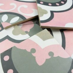Hanoi Rose Patterned Tile 11 Hanoi Rose Patterned Tile -Kitchen Store Hanoi Rose 05