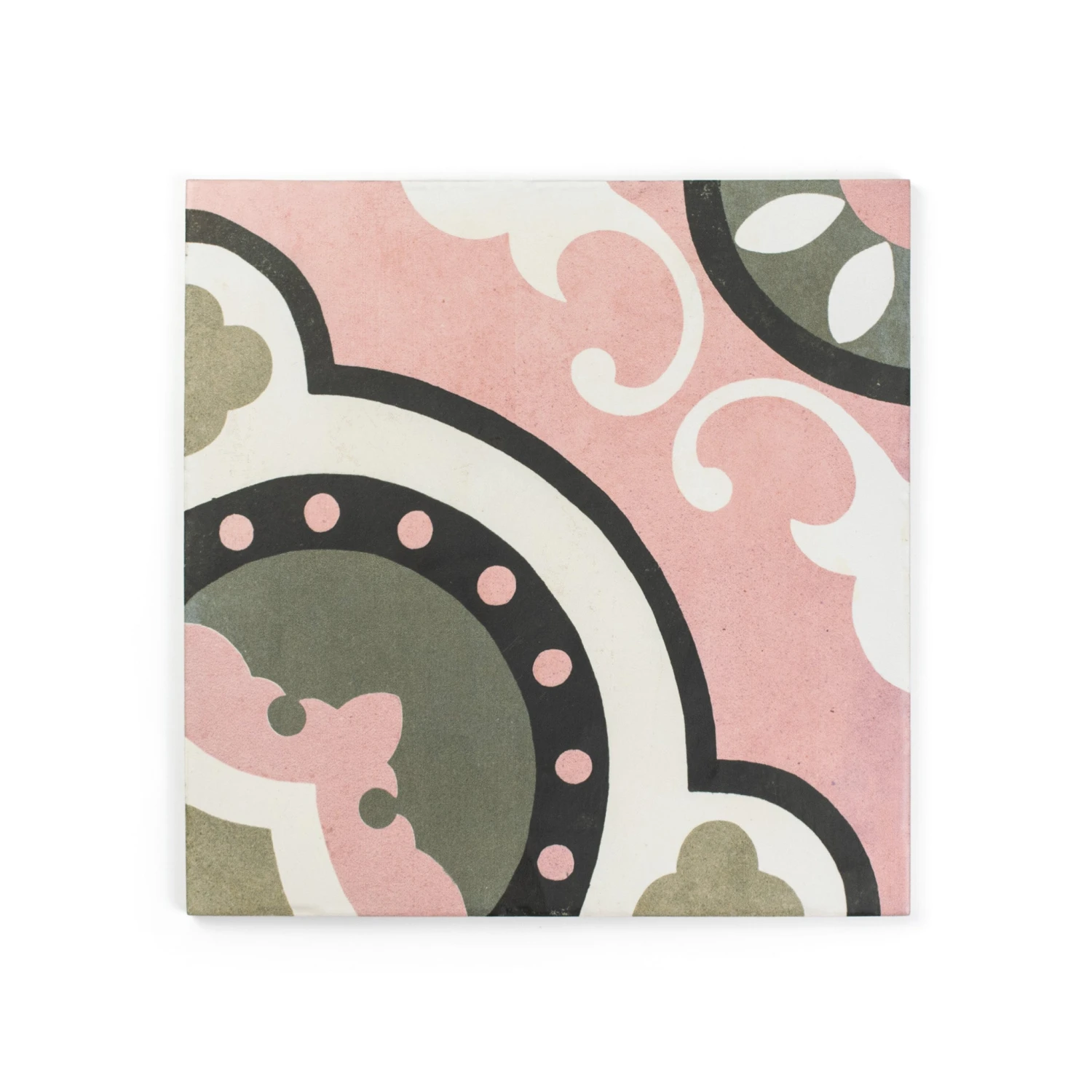 Hanoi Rose Patterned Tile 2 Hanoi Rose Patterned Tile - Image 2