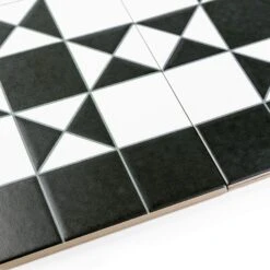 Harlow Black Patterned Tile 9 Harlow Black Patterned Tile -Kitchen Store Harlow Black 02 5486c683 2e4c 4056 88ac 6d26cbf942df
