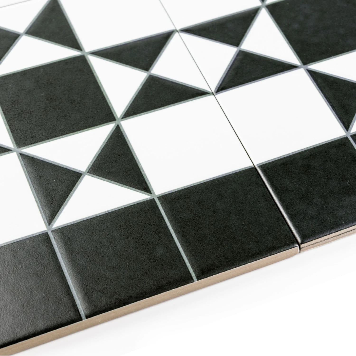 Harlow Black Patterned Tile 5 Harlow Black Patterned Tile - Image 5