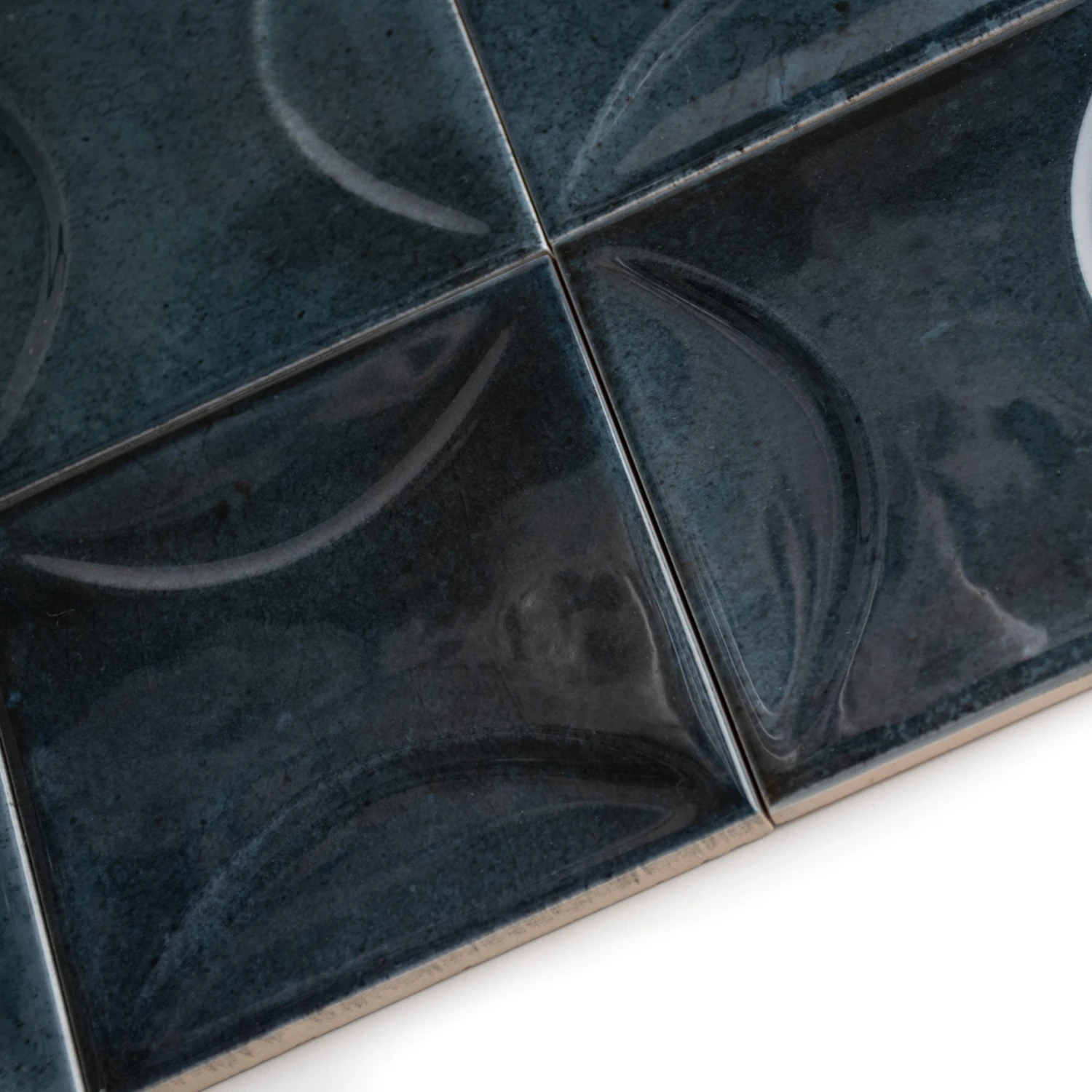 Heath Blue Decor Wall Tile 4 Heath Blue Decor Wall Tile - Image 4