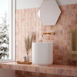 Heath Pink Wall Tile -Kitchen Store Heath Pink 06