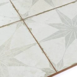 Heritage Star White Patterned Tile 7 Heritage Star White Patterned Tile -Kitchen Store Heritage Star White 05