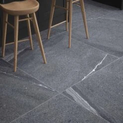 Highland Anthracite Floor Tile -Kitchen Store Highland Anthracite 05