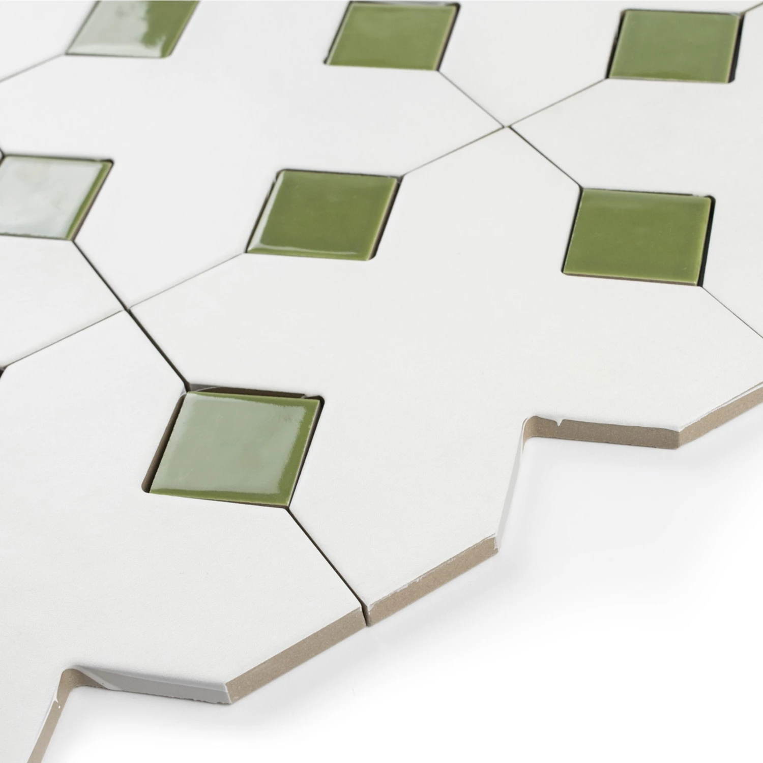 Jardin White Tile 3 Jardin White Tile - Image 3