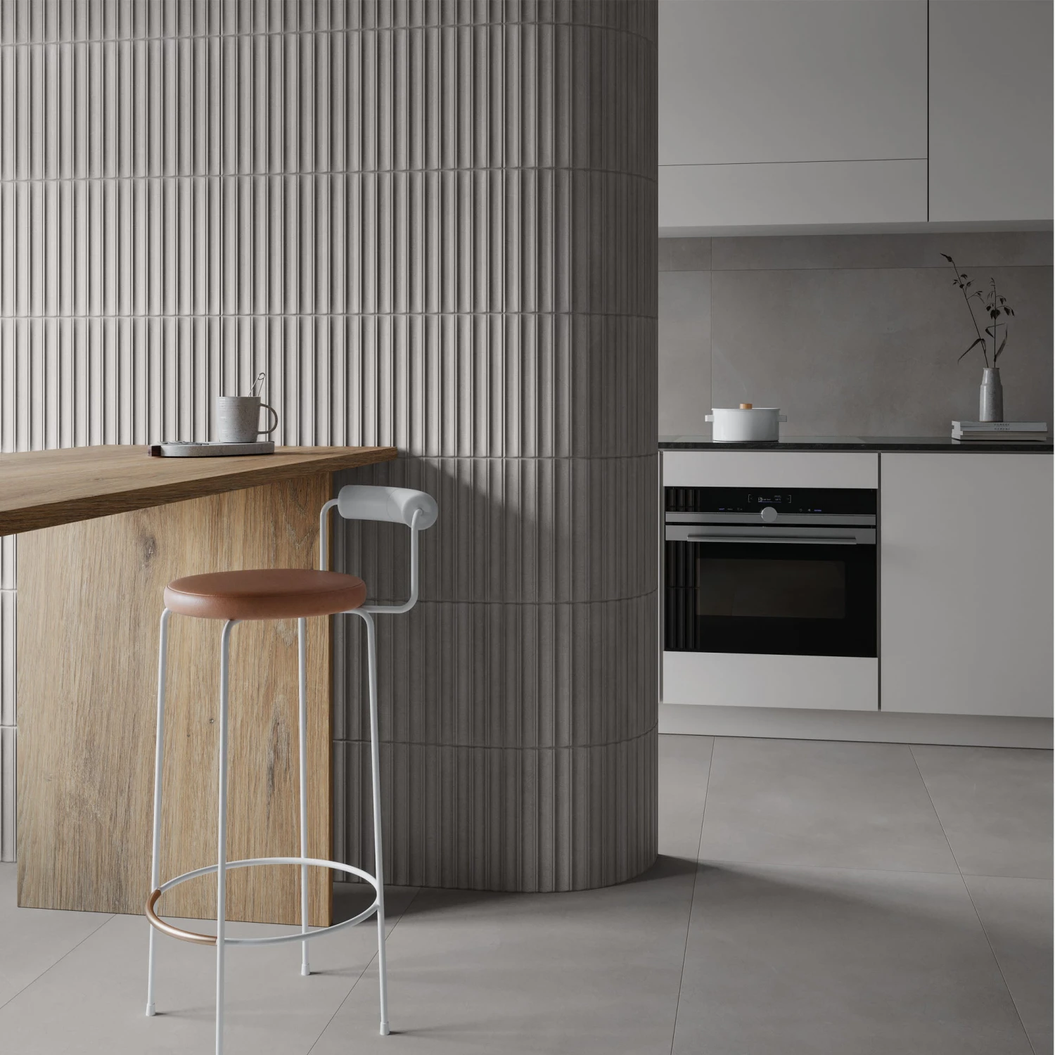 Locke Grey Decor Tile 4 Locke Grey Decor Tile - Image 4