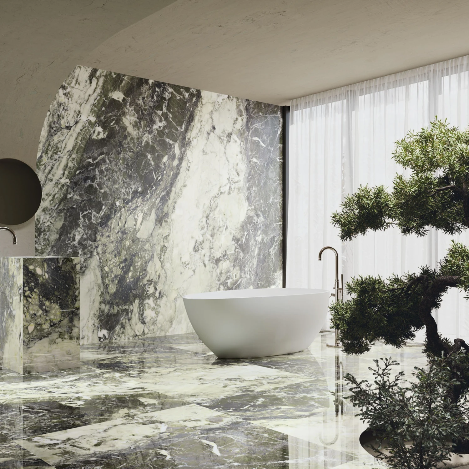 Magma Emerald Honed Floor Tile 1 Magma Emerald Honed Floor Tile