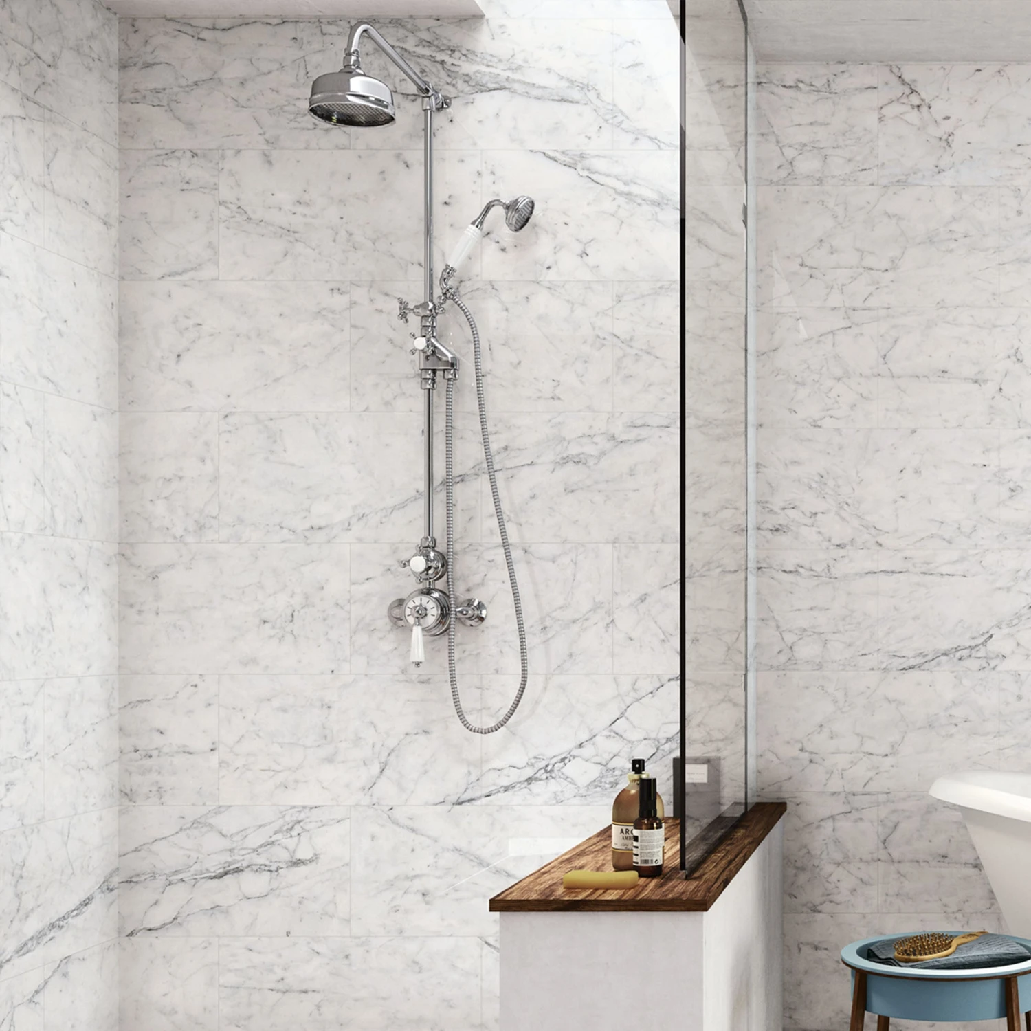 Majestic Carrara Tile 1 Majestic Carrara Tile
