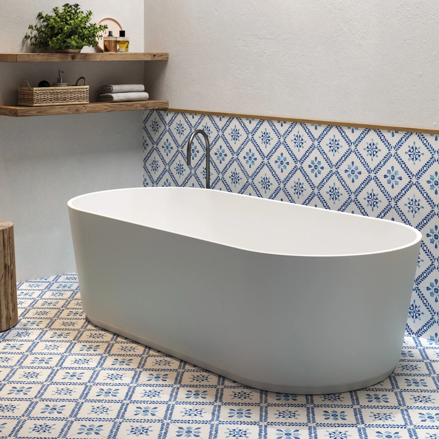 Mallorca Diamond Patterned Tile 2 Mallorca Diamond Patterned Tile - Image 2