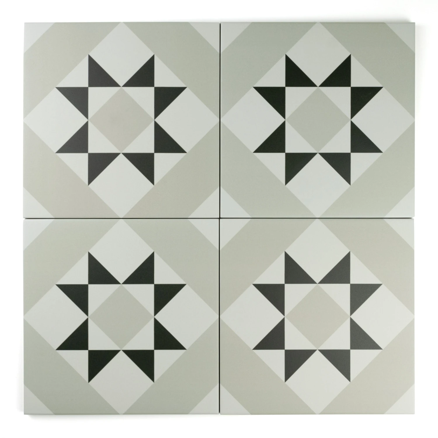 Melville Grey Patterned Tile 1 Melville Grey Patterned Tile
