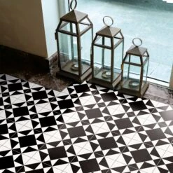 Melville White Patterned Tile 9 Melville White Patterned Tile -Kitchen Store Melville White 05