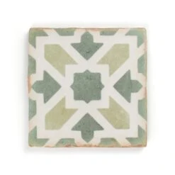 Moorish Verde Patterned Tile 7 Moorish Verde Patterned Tile -Kitchen Store Moorish Verde 03