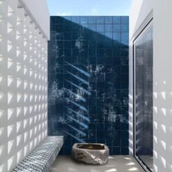 Nancy Blue Wall Tile 11 Nancy Blue Wall Tile -Kitchen Store Nancy Blue 03