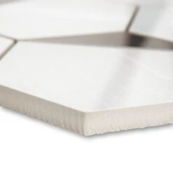 Onice Pearl Mosaic Tile -Kitchen Store OnicePearlMosiacCorner