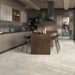 Pinnacle White Floor Tile -Kitchen Store Pinaccle White 03