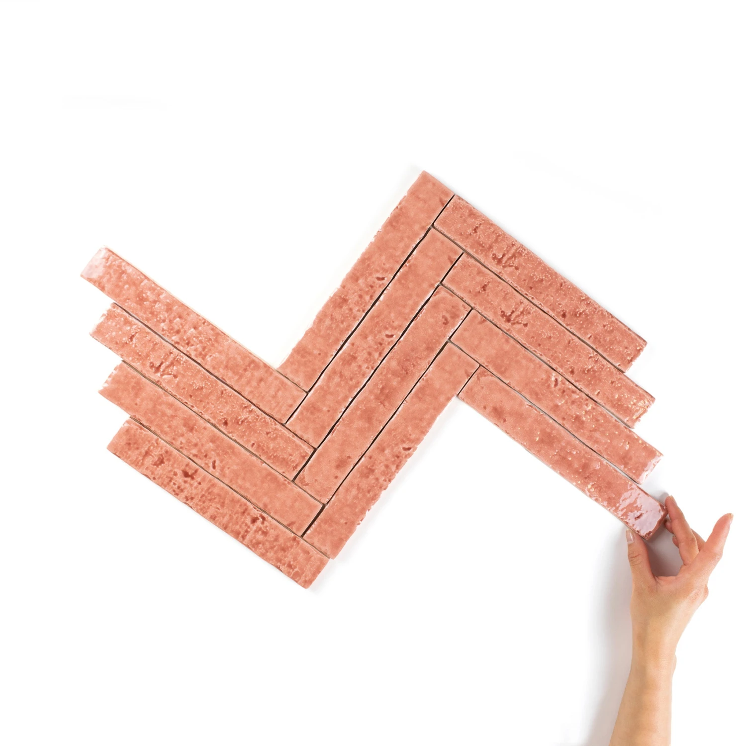 Ramona Pink Wall Tile 5 Ramona Pink Wall Tile - Image 5