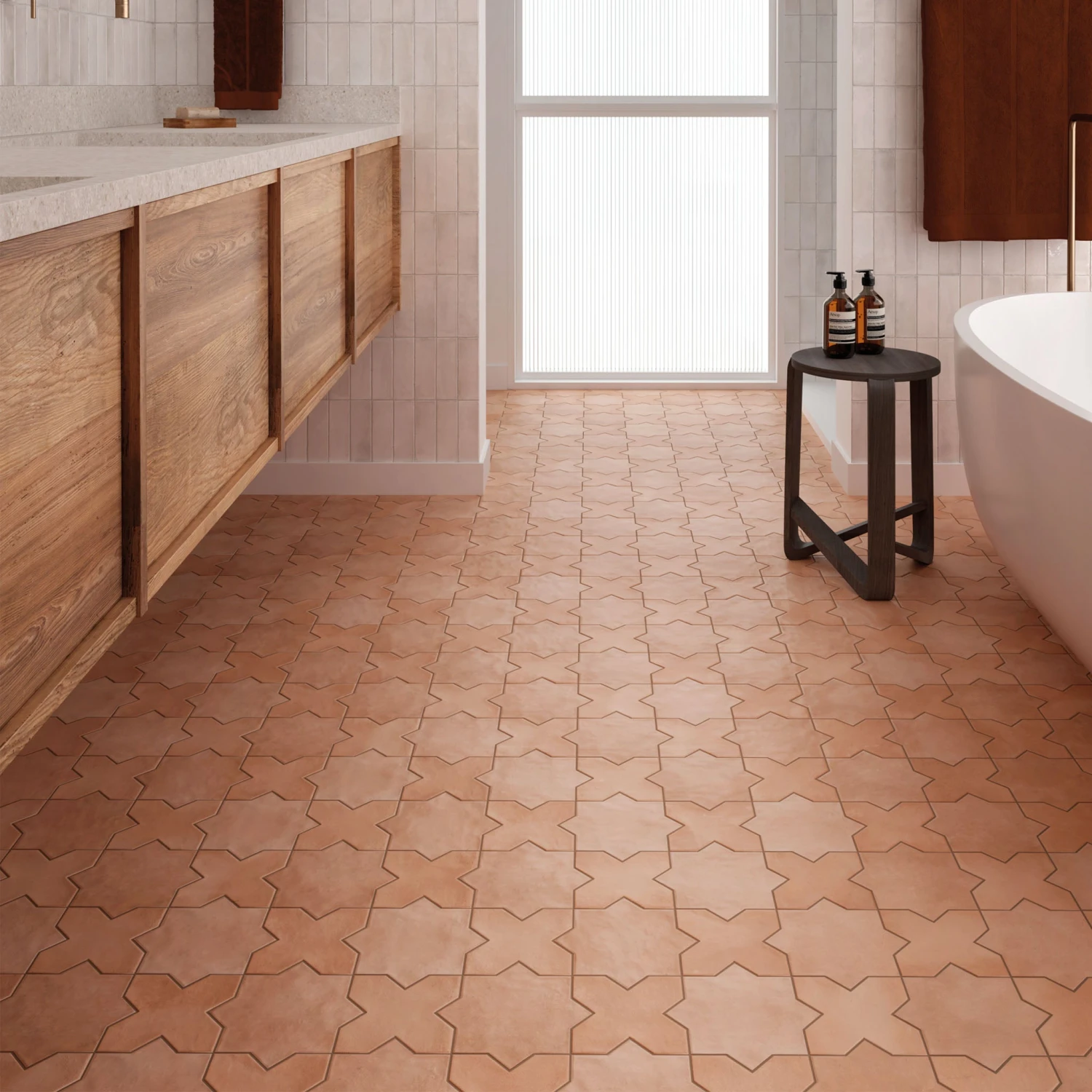 Riad Star Cotto Tile 2 Riad Star Cotto Tile - Image 2