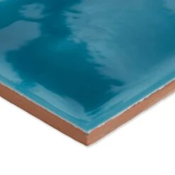 Ripples Blue Wall Tile -Kitchen Store RipplesBlueCorner